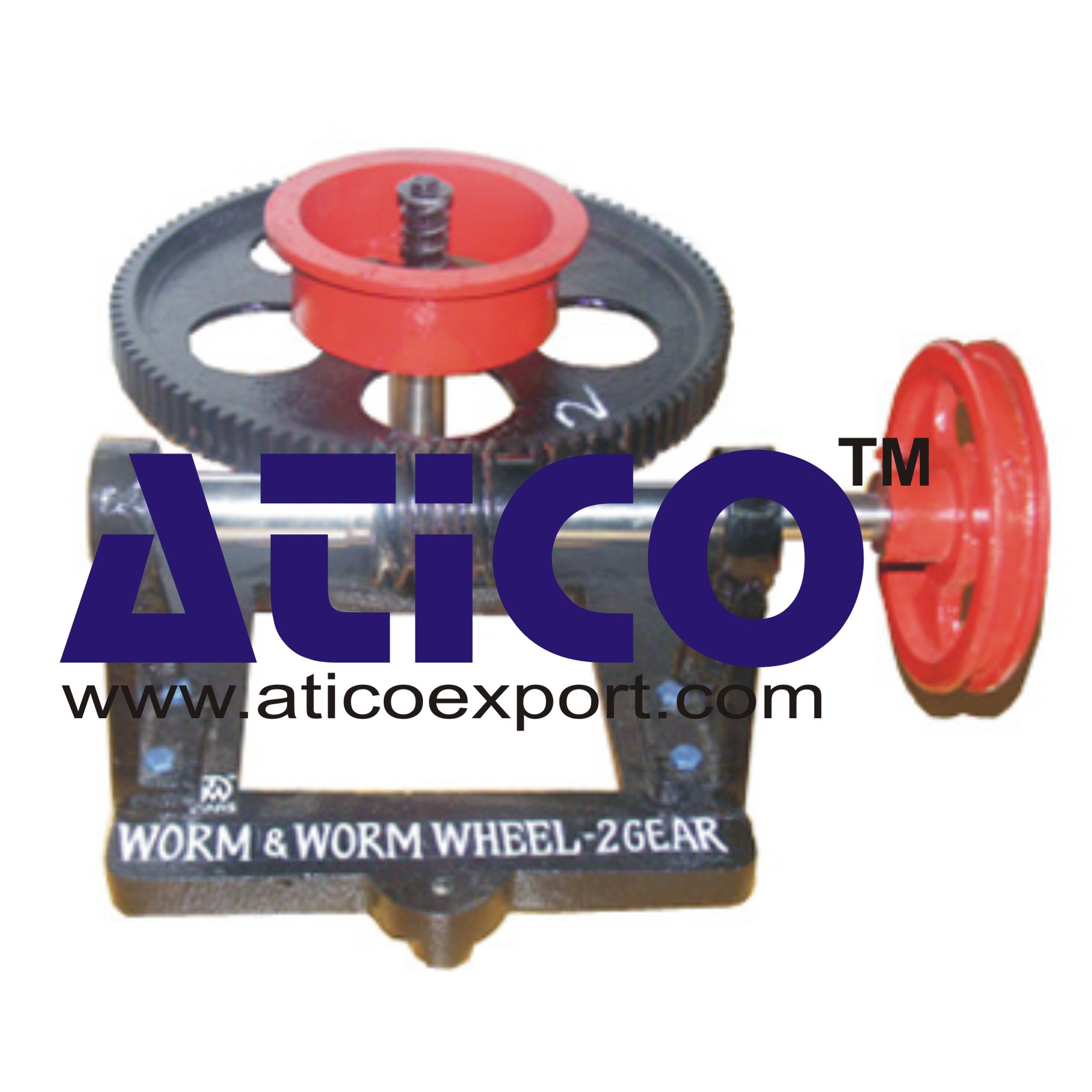 Worm & Worm Wheel Two Gear Manufacturer, Supplier & Exporter